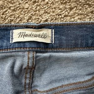 Madewell 9” Mid-Rise Skinny Crop Button Front: TENCIL Denim Addition